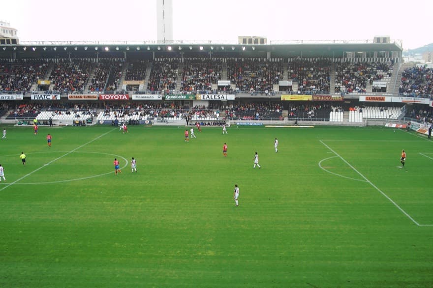 Imatge del CD Casellón - CD Numancia corresponent a la jornada 32 de la Lliga BBVA 2006/07.