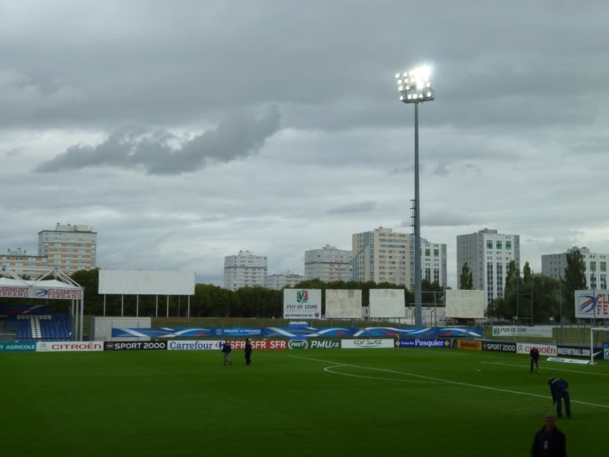 Stade Gabriel-Montpied, em Clermont-Ferrand.