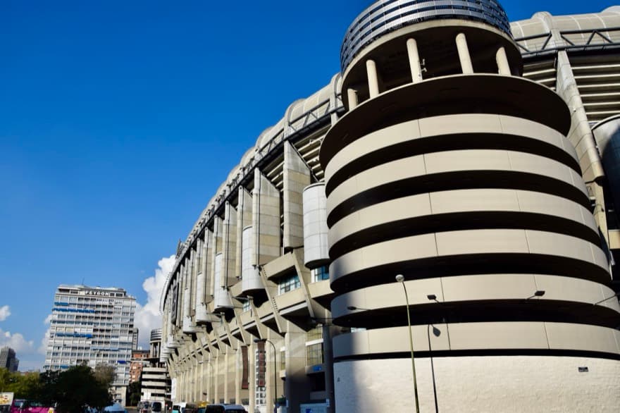 Real Madrid's Santiago Bernabéu Stadium, Madrid, Spain