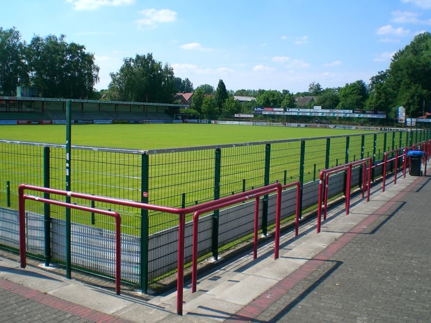 Estádio do Verl na Poststraße.