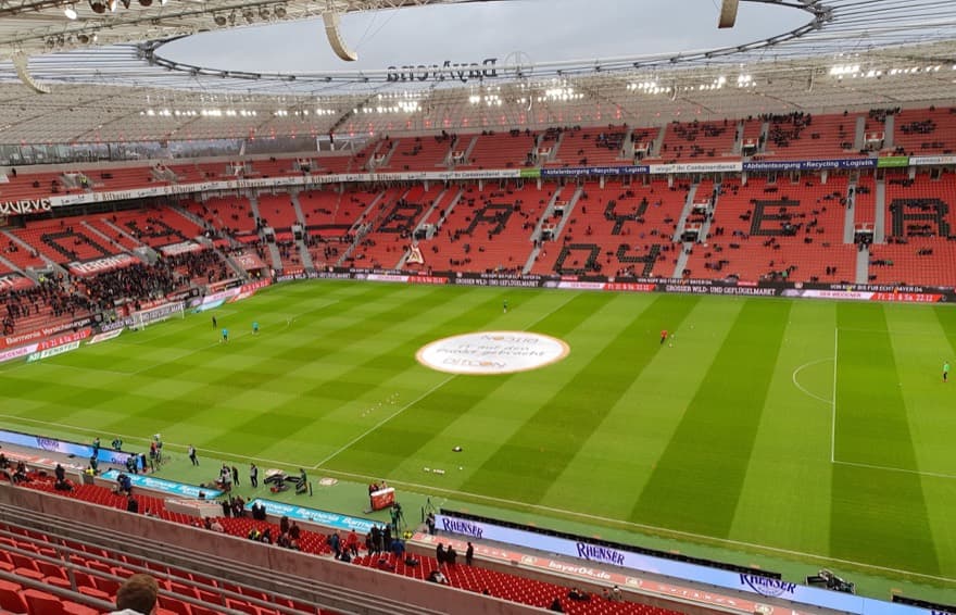 BayArena Leverkusen in 12-2018