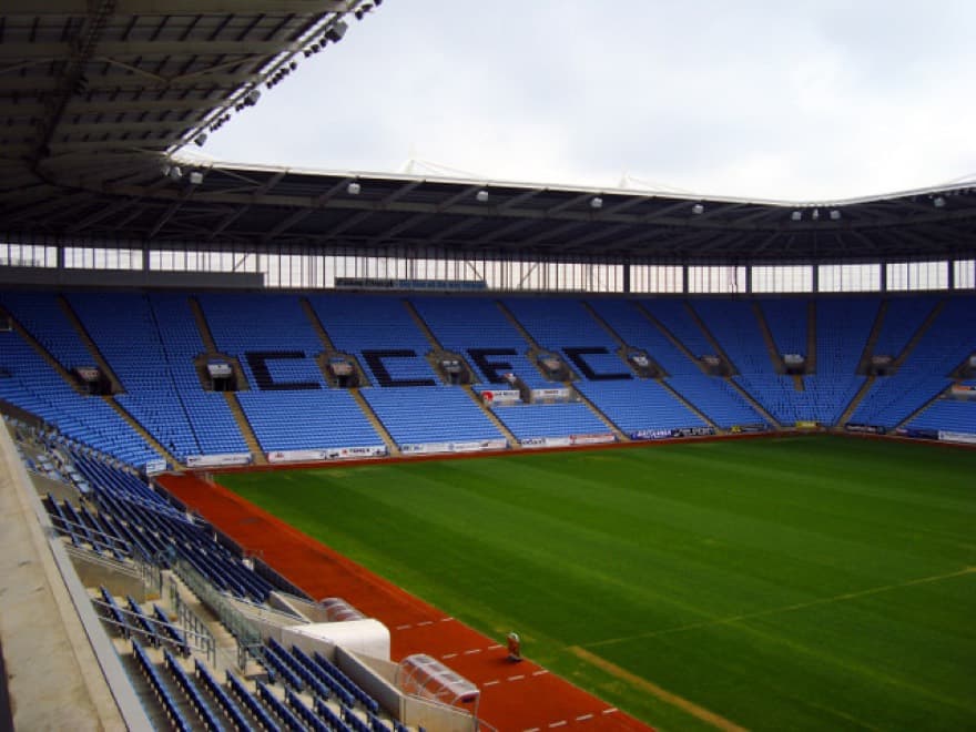 Ricoh Arena, near to Longford, Coventry, Great Britain.
Football Stadium where Coventry City play.