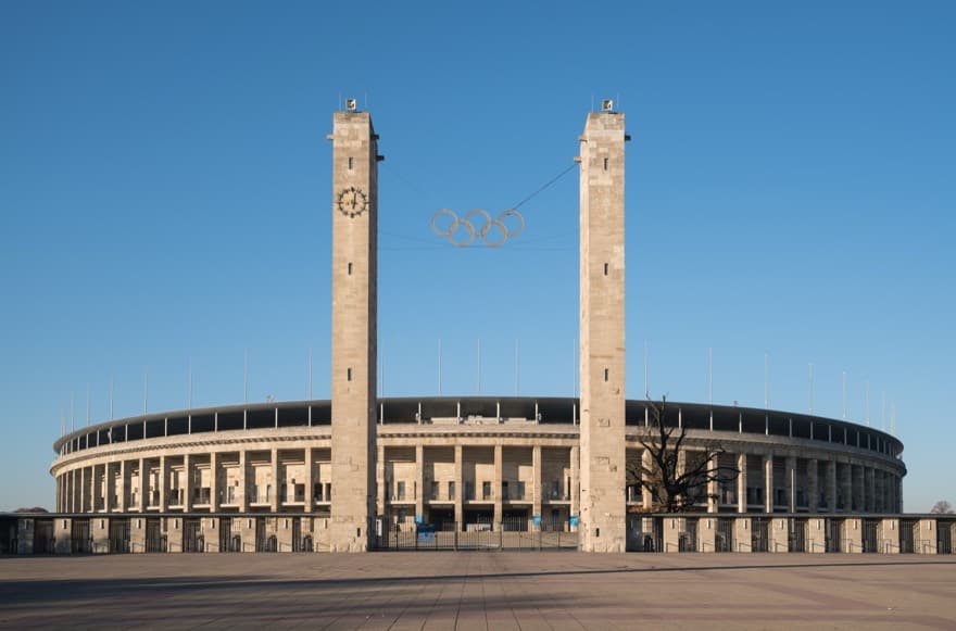 Olympiastadion in Berlin, Germany