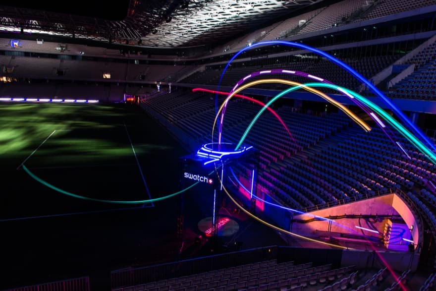 Interior da Allianz Riviera, casa do OGC Nice.