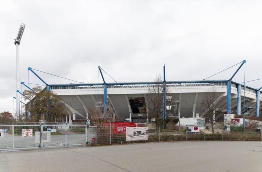 Nürnberg: Hans-Kalb-Straße, Städtisches Stadion
