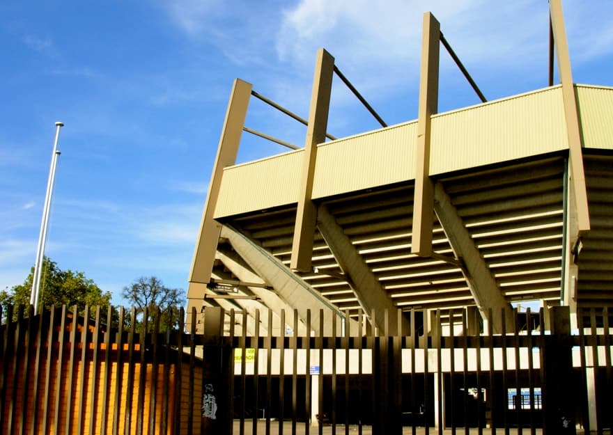 Stade de la Meinau, Strassbourg Fassade
